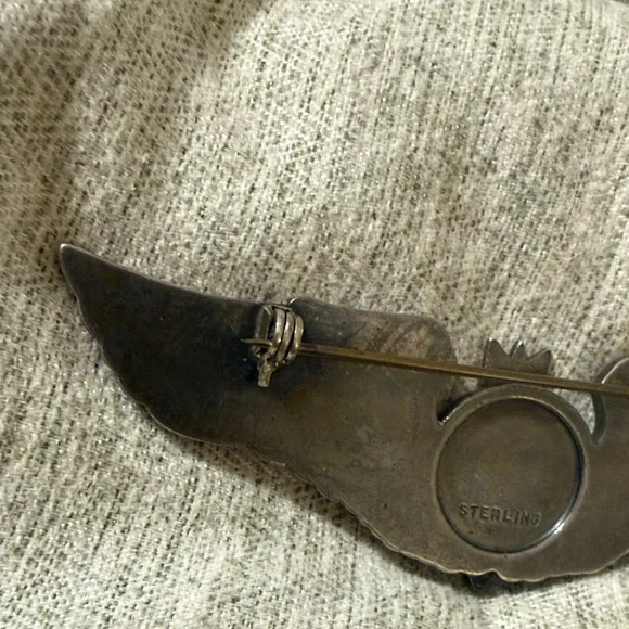 Vintage World War II, Bombardier Silver Winged Badge
